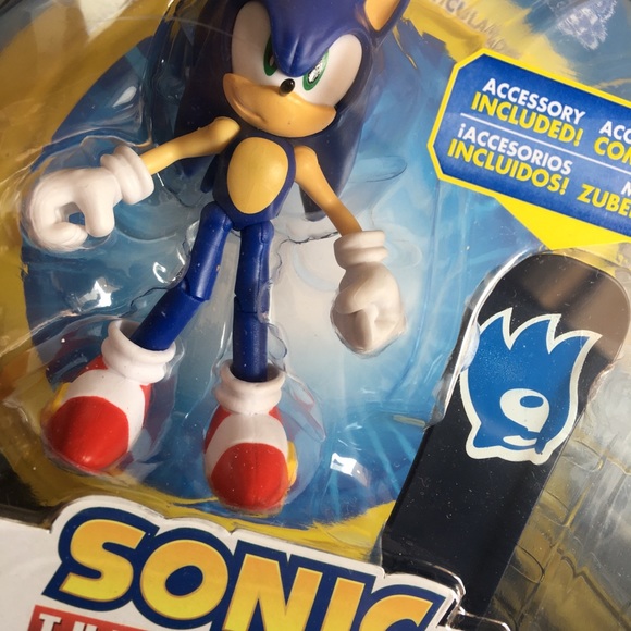 Sonic Surfboard Action figure 4” Brand New Sealed - Picture 2 of 4